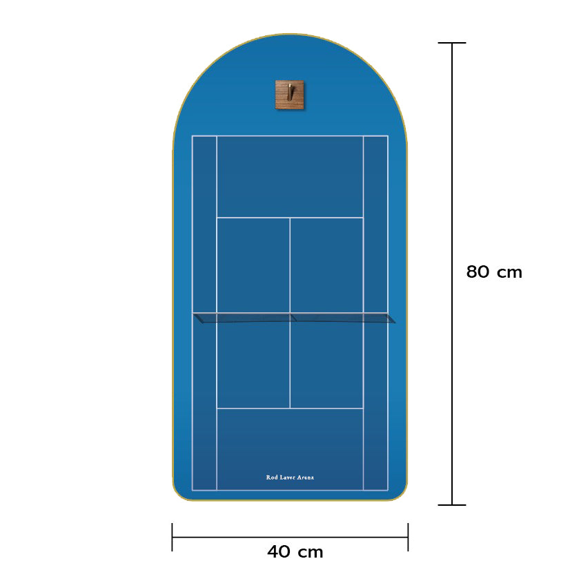 Premium Racket Display Frame Rod Laver Arena Edition (Excluding the racket)