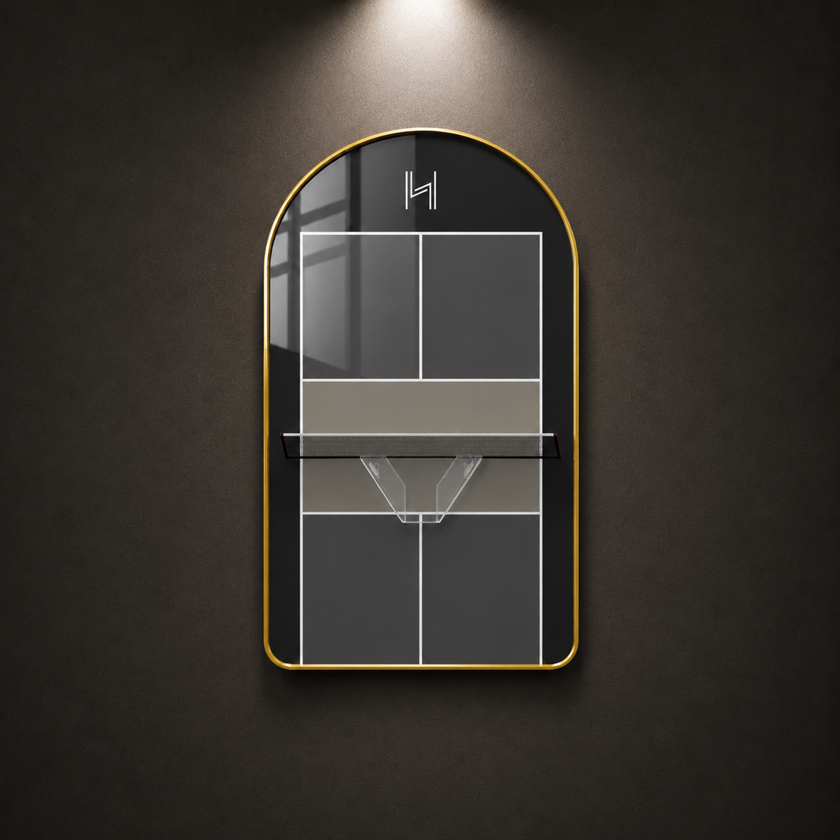 Premium Pickleball Paddle Display Frame Court Series (Excluding the Racket)