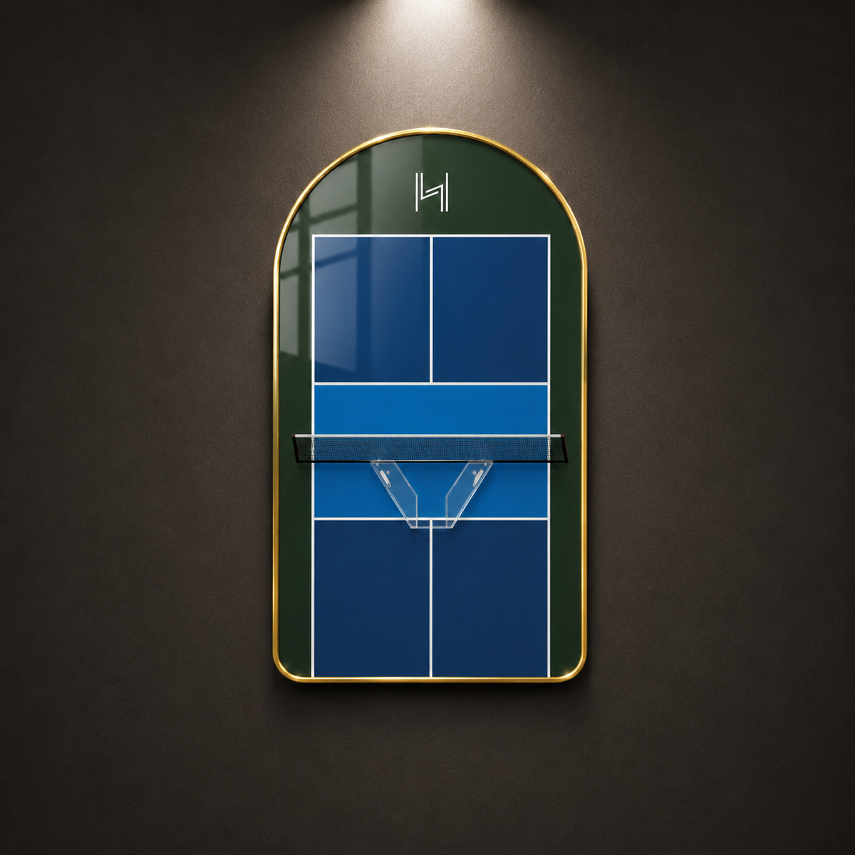 Premium Pickleball Paddle Display Frame Court Series (Excluding the Racket)