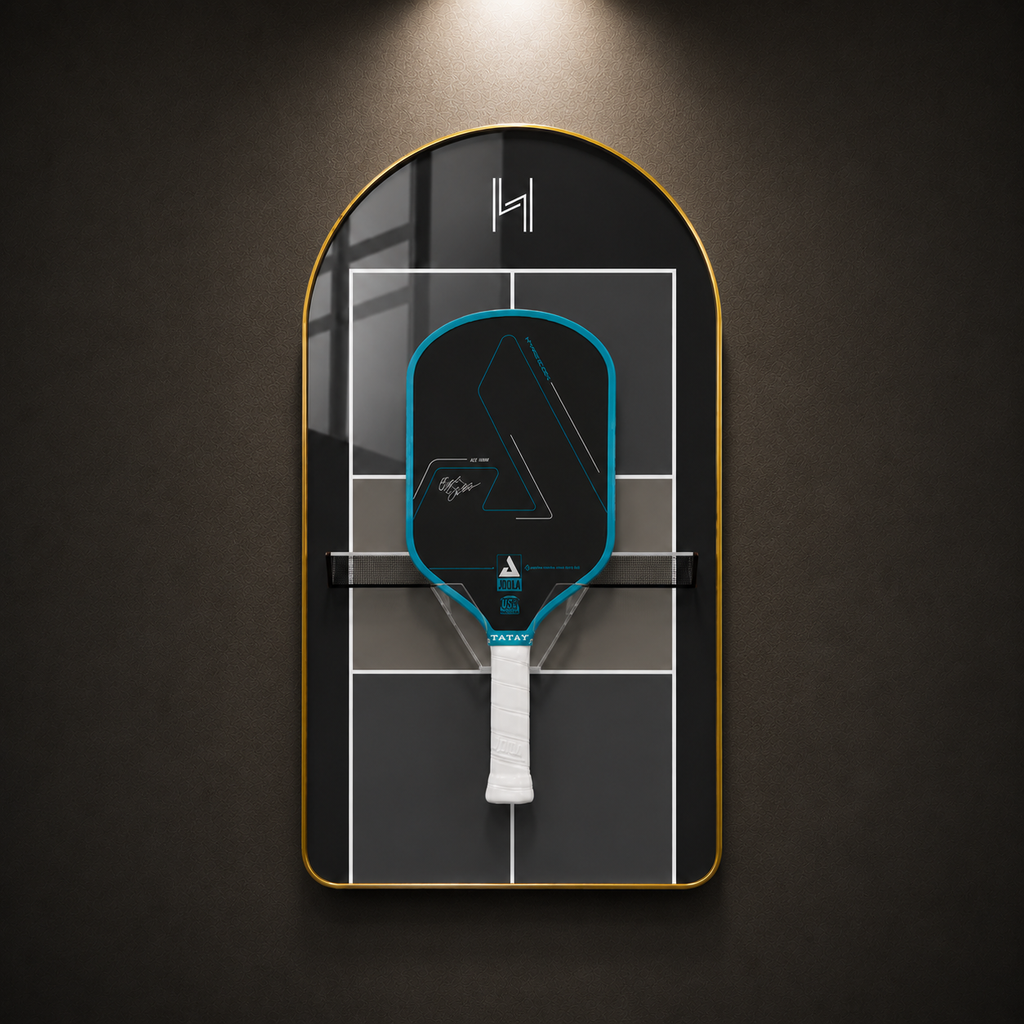 Premium Pickleball Paddle Display Frame Court Series (Excluding the Racket)