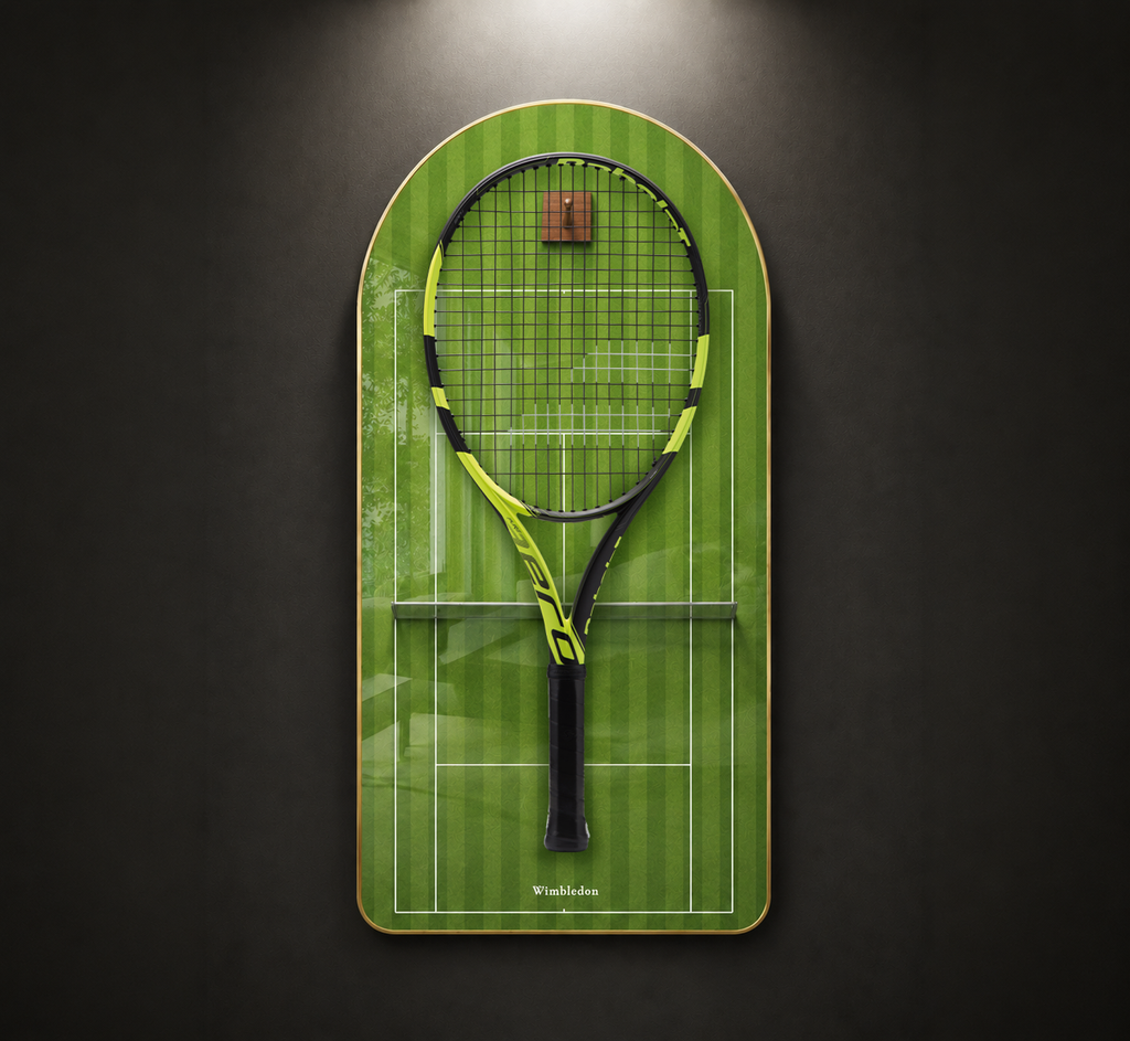 Premium Racket Display Frame Wimbledon Edition (Excluding the racket）