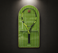 Premium Racket Display Frame Wimbledon Edition (Excluding the racket）