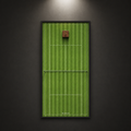 Premium Rectangular Racket Display Frame - Wimbledon Edition