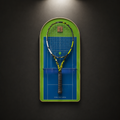 Premium Racket Display Frame Arthur Ashe Stadium Edition (Excluding the racket）