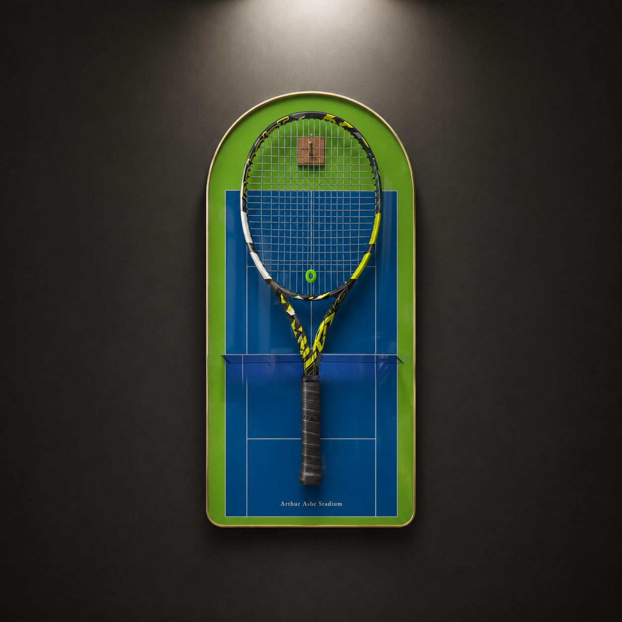 Premium Racket Display Frame Arthur Ashe Stadium Edition (Excluding the racket）
