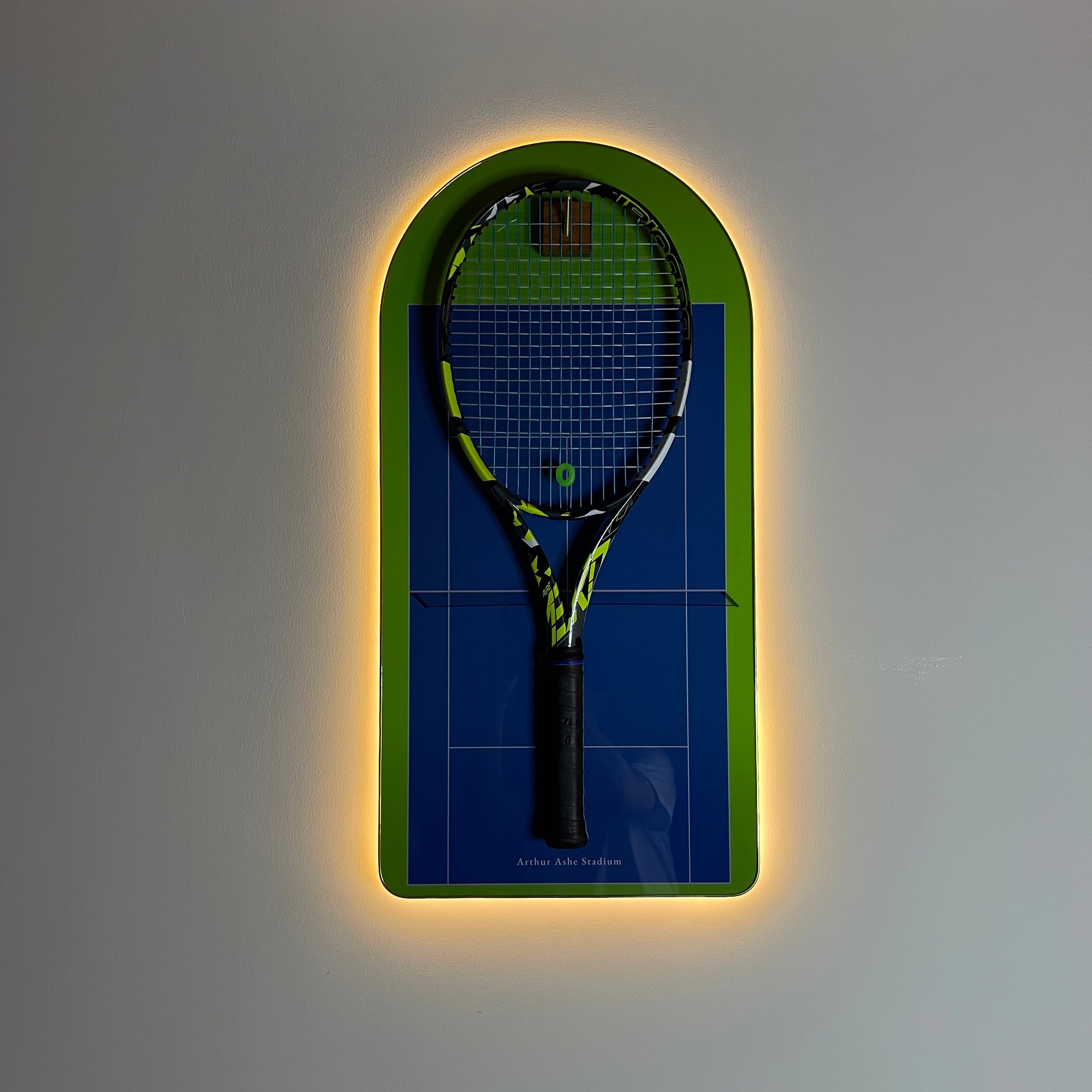 Premium Racket Display Frame LED Edition