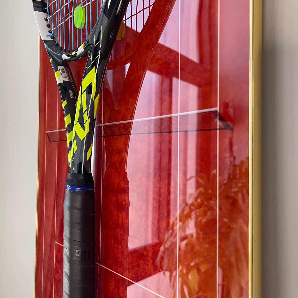 Premium Racket Display Frame Court Philippe-Chatrier Edition (Excluding the racket）