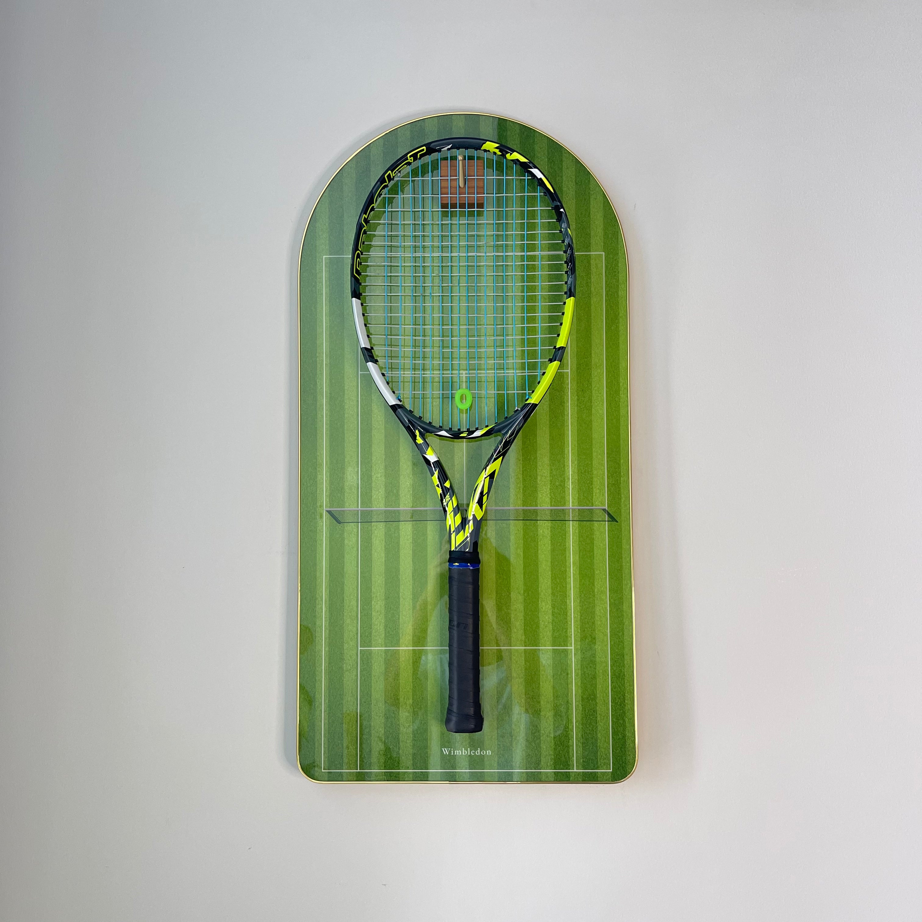 Premium Racket Display Frame Wimbledon Edition (Excluding the racket）
