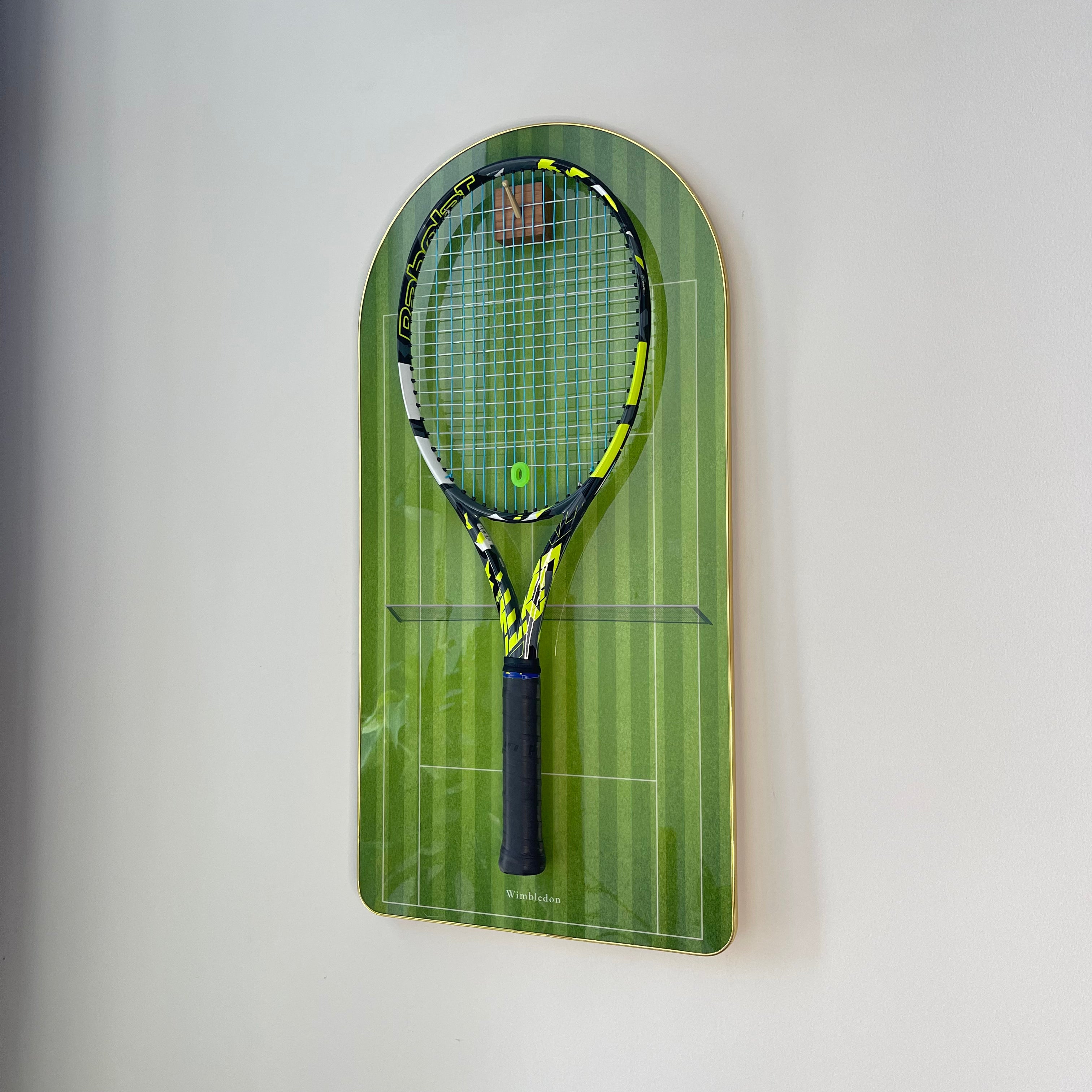 Premium Racket Display Frame Wimbledon Edition (Excluding the racket）