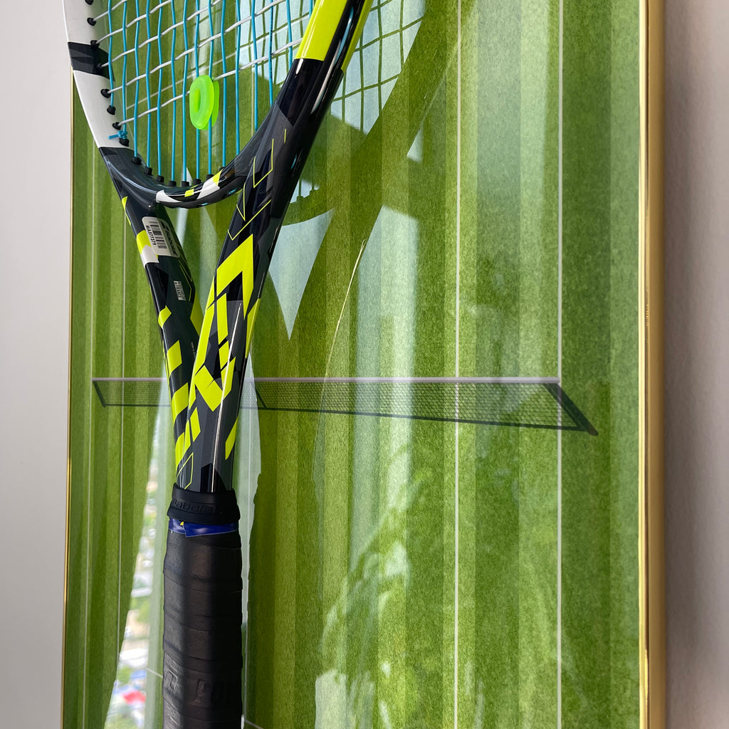 Premium Racket Display Frame Wimbledon Edition (Excluding the racket）