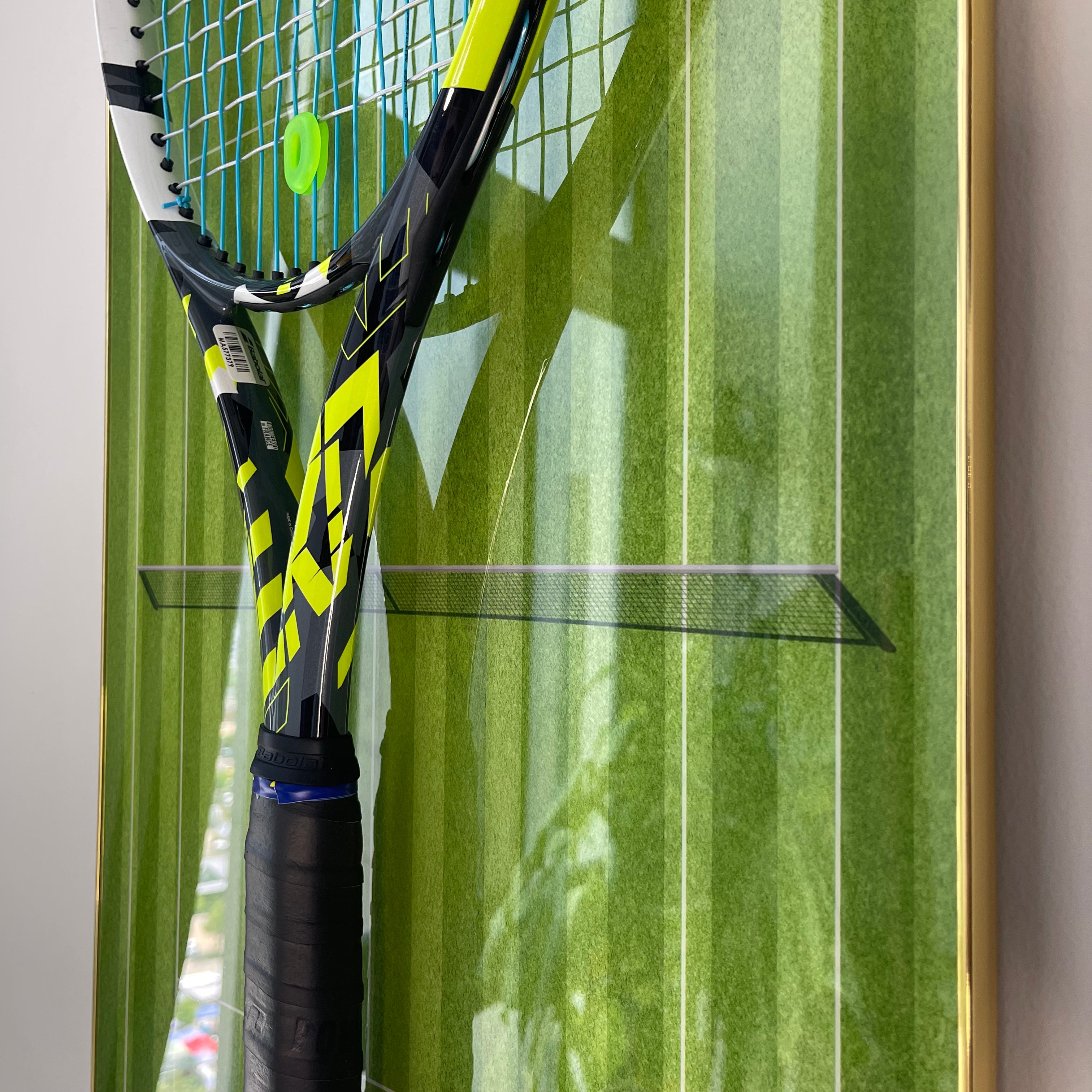 Premium Racket Display Frame Wimbledon Edition (Excluding the racket）
