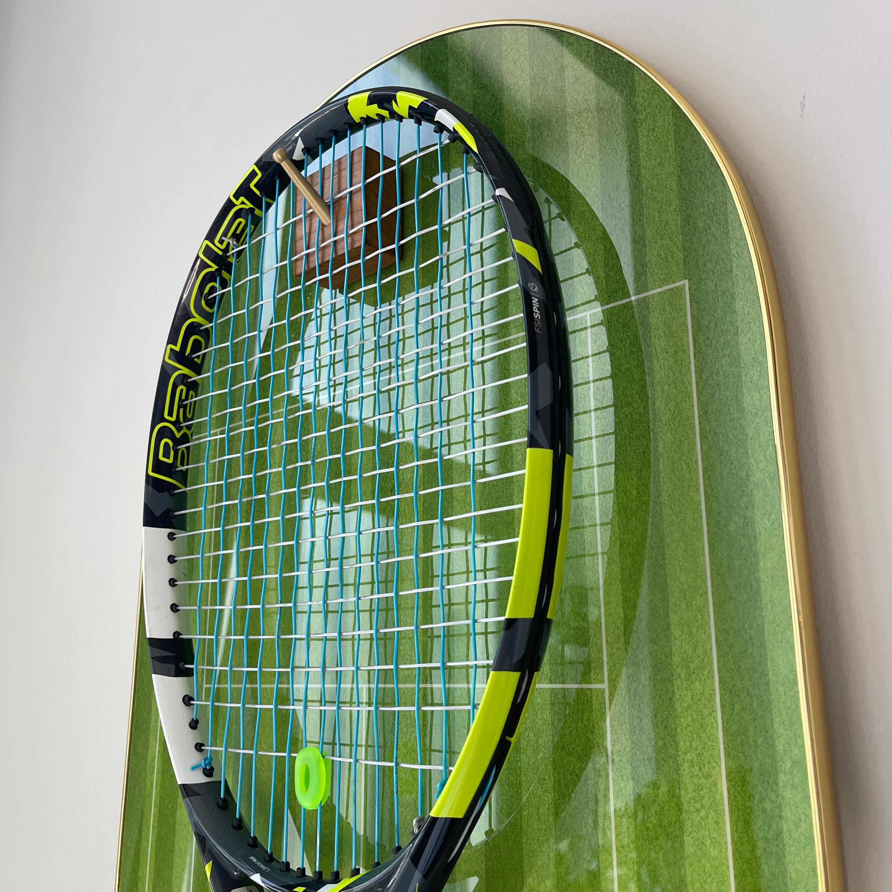 Premium Racket Display Frame Wimbledon Edition (Excluding the racket）