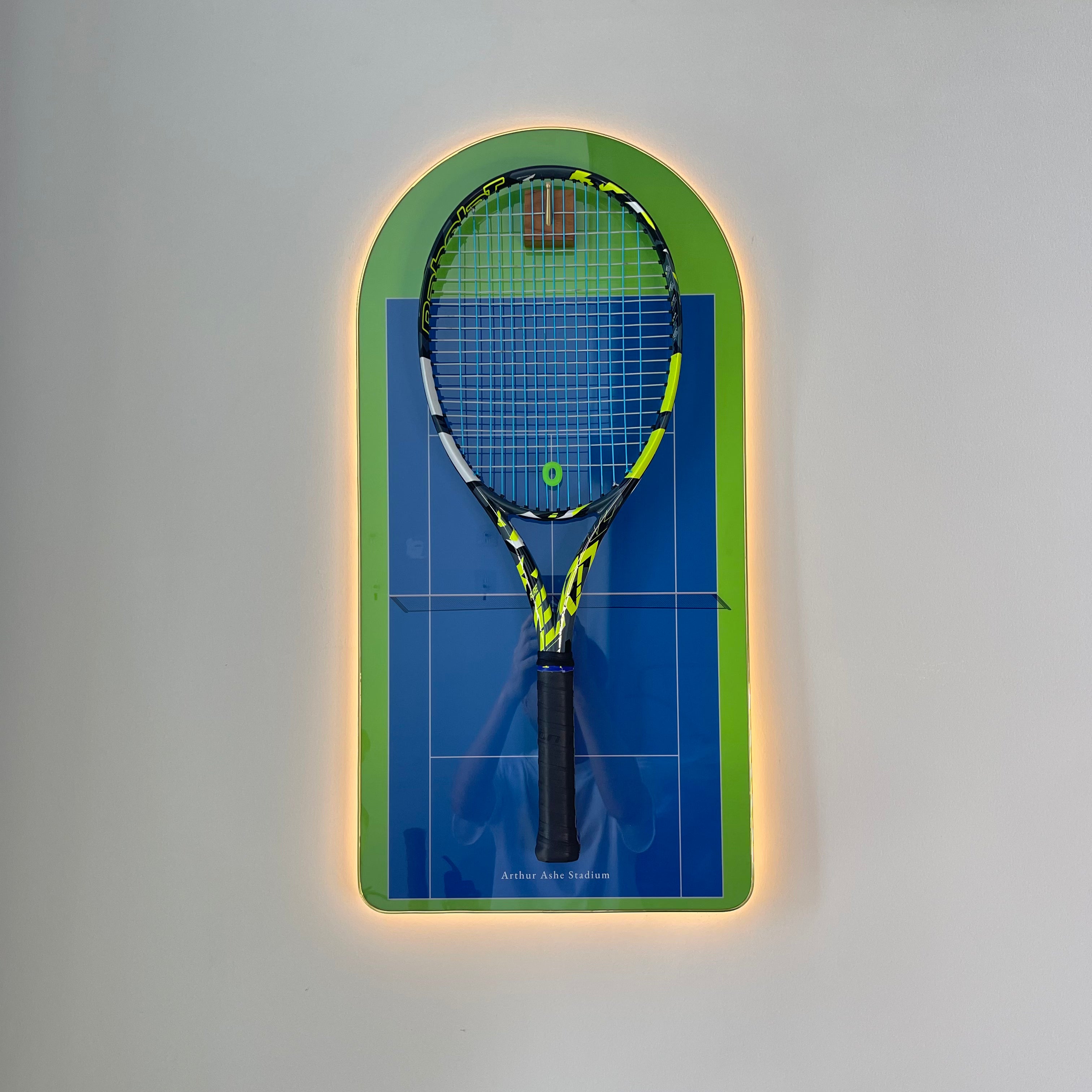 Premium Racket Display Frame LED Edition