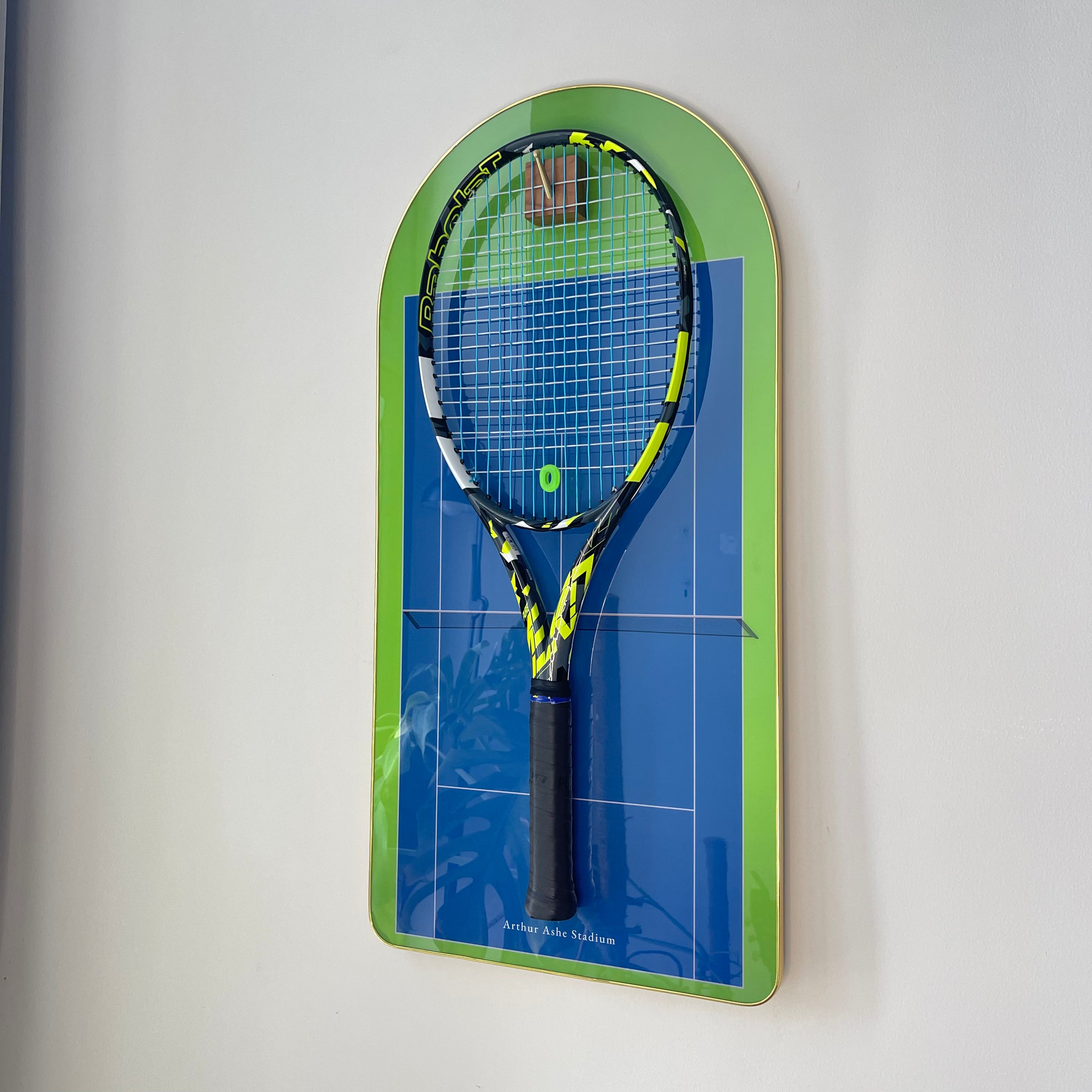 Premium Racket Display Frame Arthur Ashe Stadium Edition (Excluding the racket）