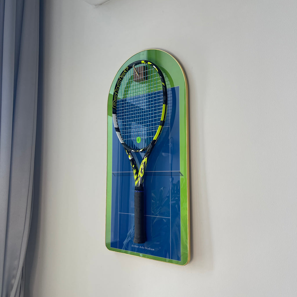 Premium Racket Display Frame Arthur Ashe Stadium Edition (Excluding the racket）