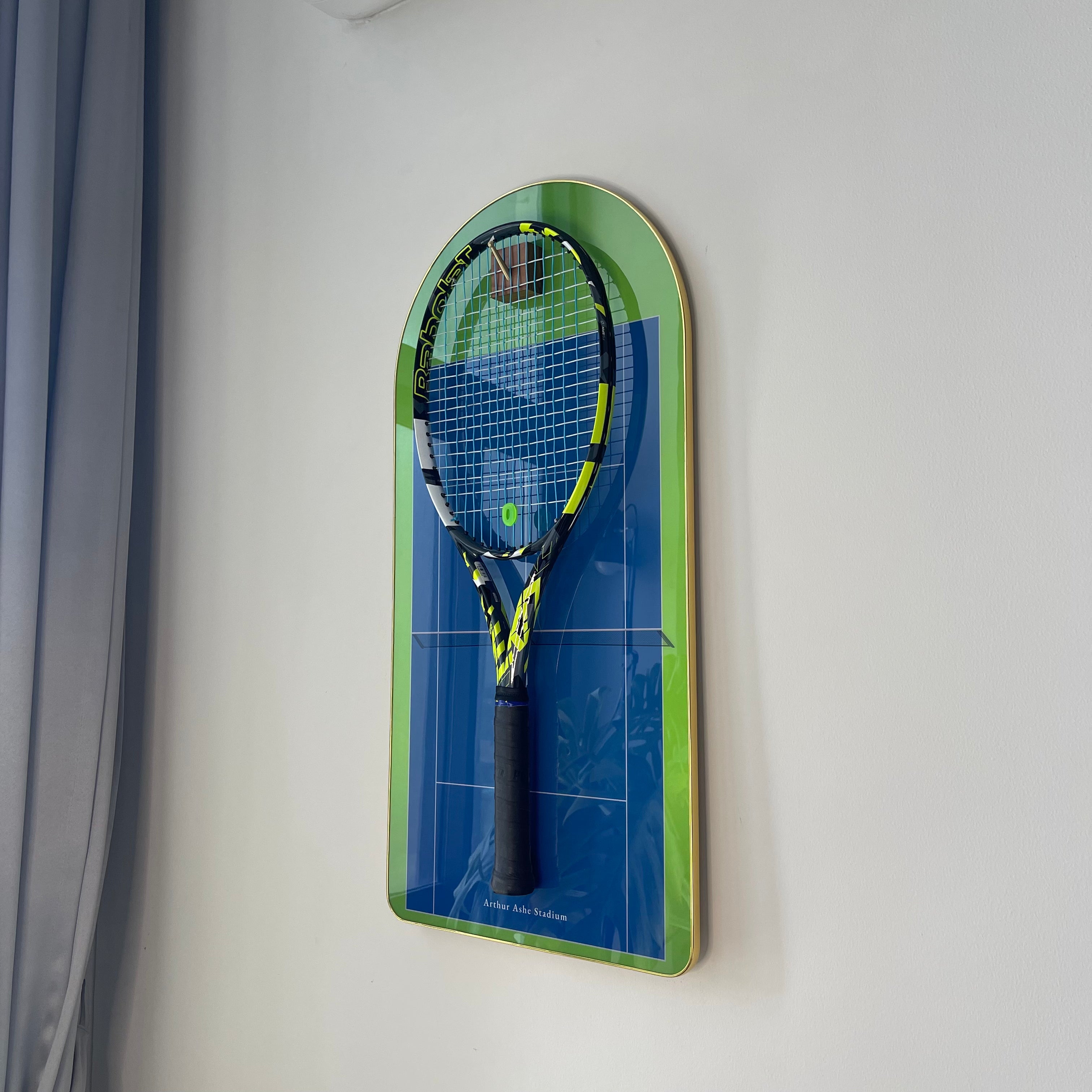 Premium Racket Display Frame Arthur Ashe Stadium Edition (Excluding the racket）