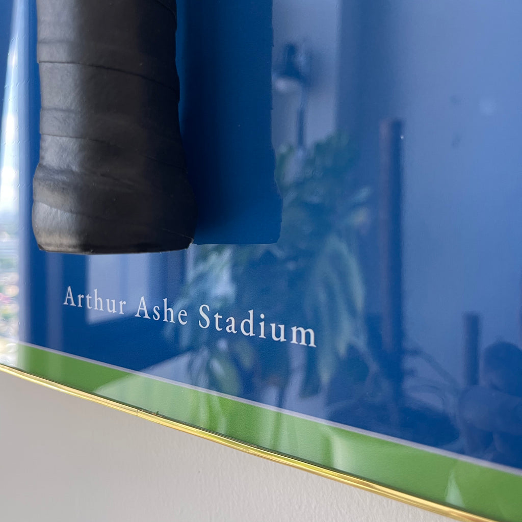 Premium Racket Display Frame Arthur Ashe Stadium Edition (Excluding the racket）
