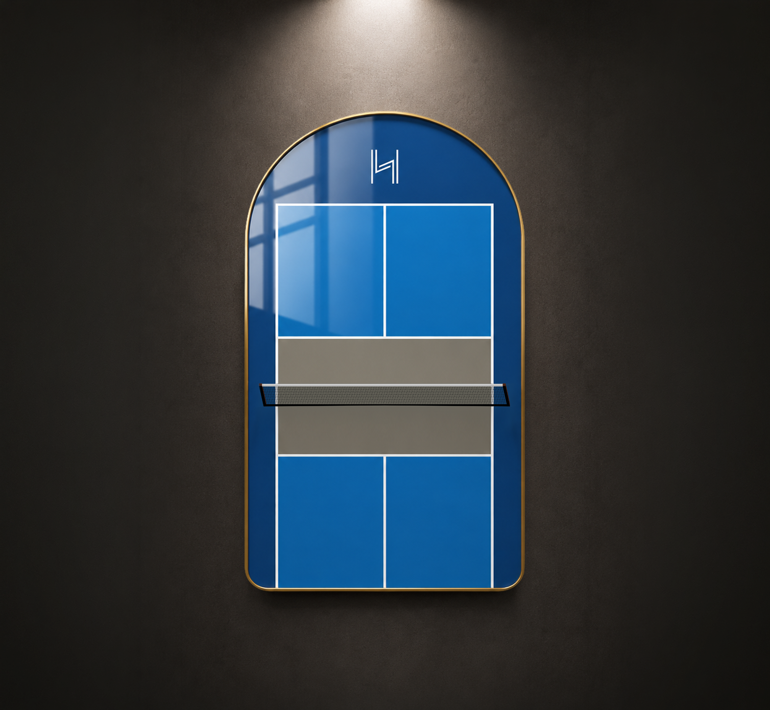 Premium Pickleball Paddle Display Frame Court Series (Excluding the Racket)