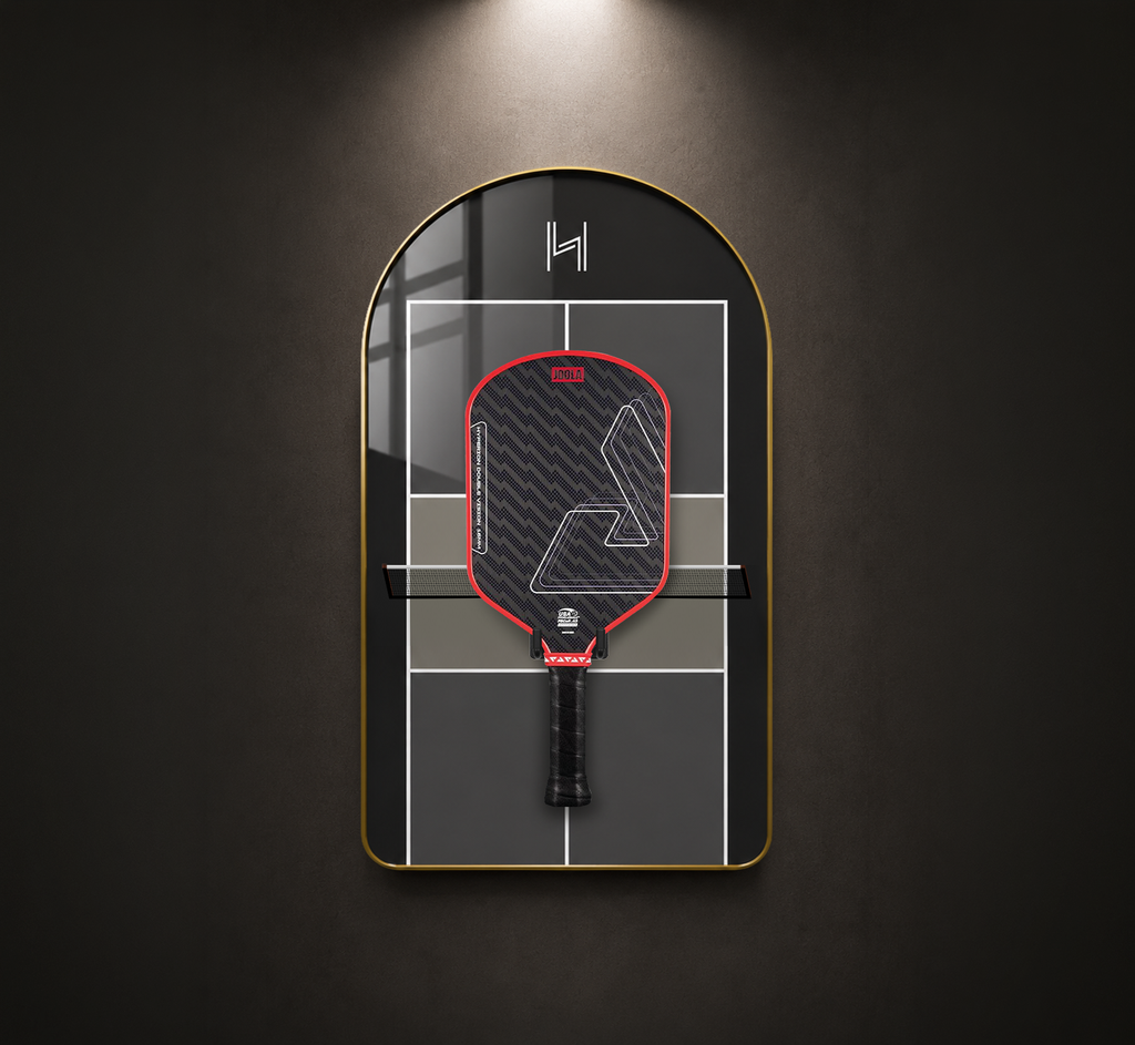 Premium Pickleball Paddle Display Frame Court Series (Excluding the Racket)