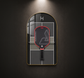 Premium Pickleball Paddle Display Frame Court Series (Excluding the Racket)