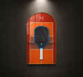 Premium Pickleball Paddle Display Frame Court Series (Excluding the Racket)