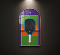 Premium Pickleball Paddle Display Frame Court Series (Excluding the Racket)