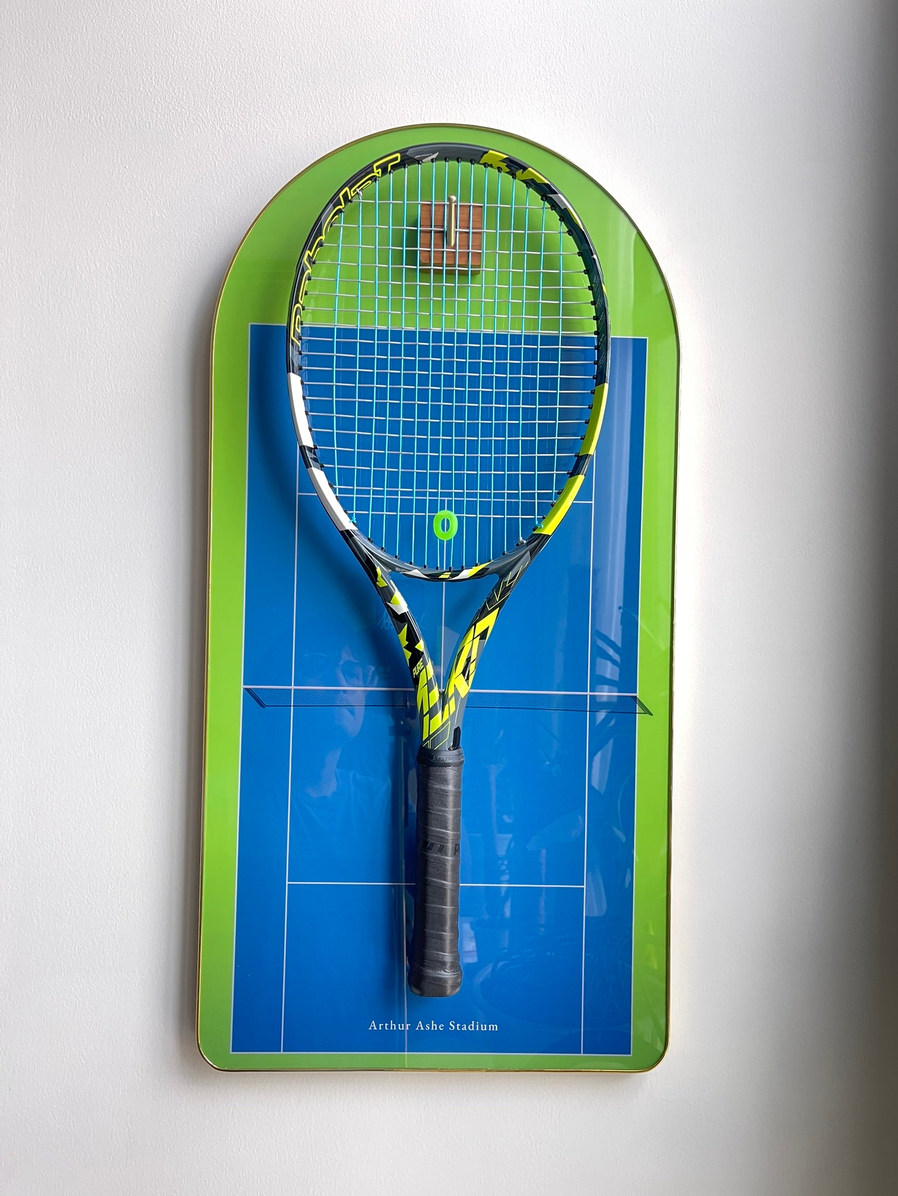 Premium Racket Display Frame Arthur Ashe Stadium Edition (Excluding the racket）