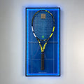 Premium Rectangular Racket Display Frame - Rod Laver Arena (LED Gallery Edition)