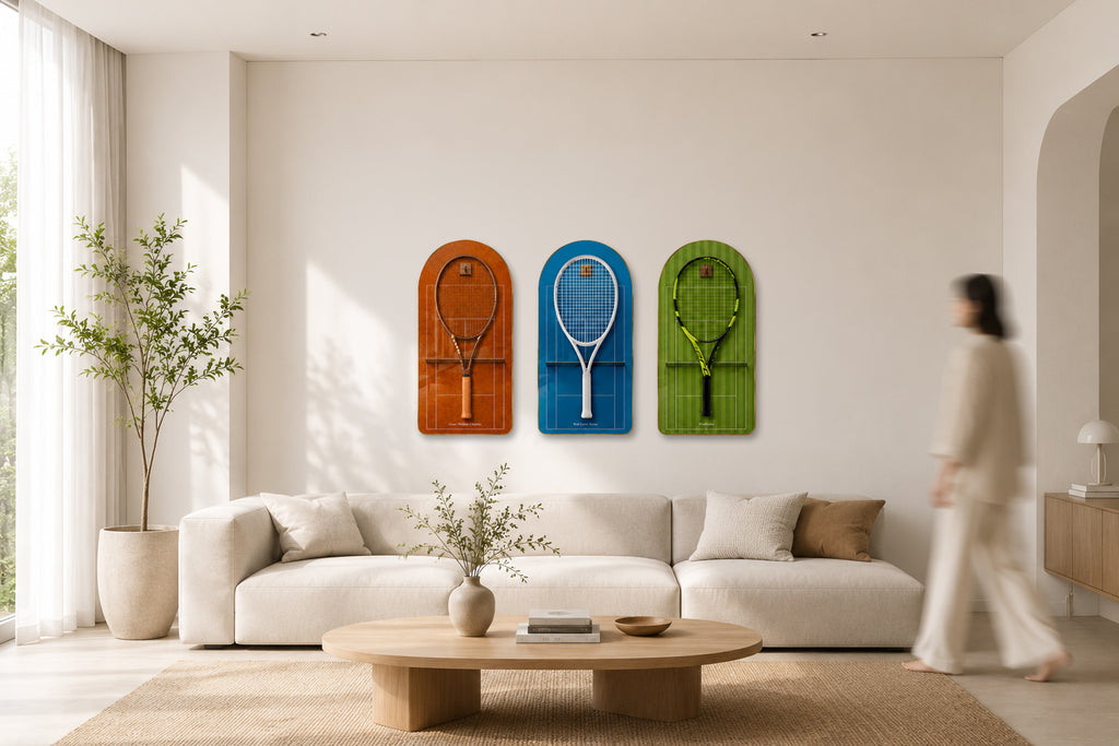 Premium Racket Display Frame Wimbledon Edition (Excluding the racket）
