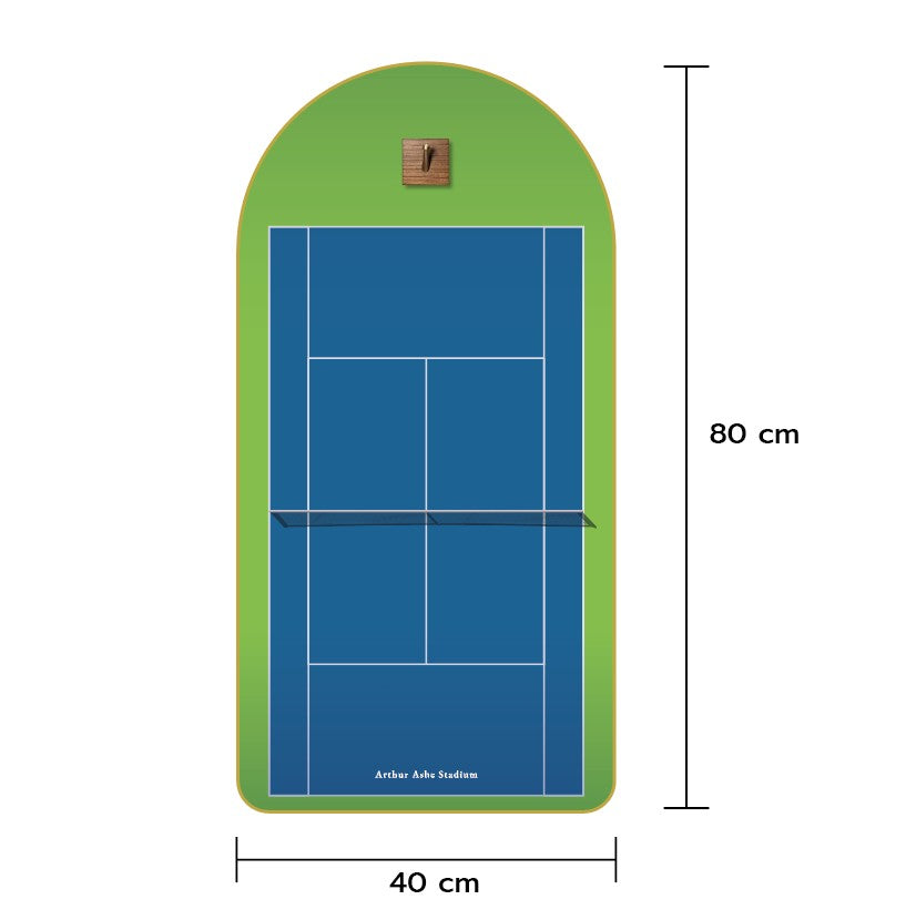 Premium Racket Display Frame Arthur Ashe Stadium Edition (Excluding the racket）