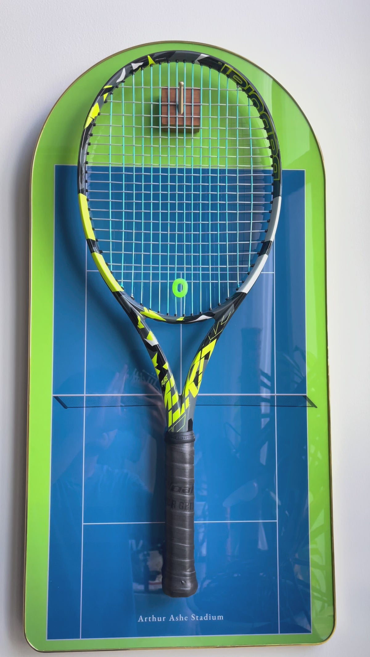 Premium Racket Display Frame Arthur Ashe Stadium Edition (Excluding the racket）