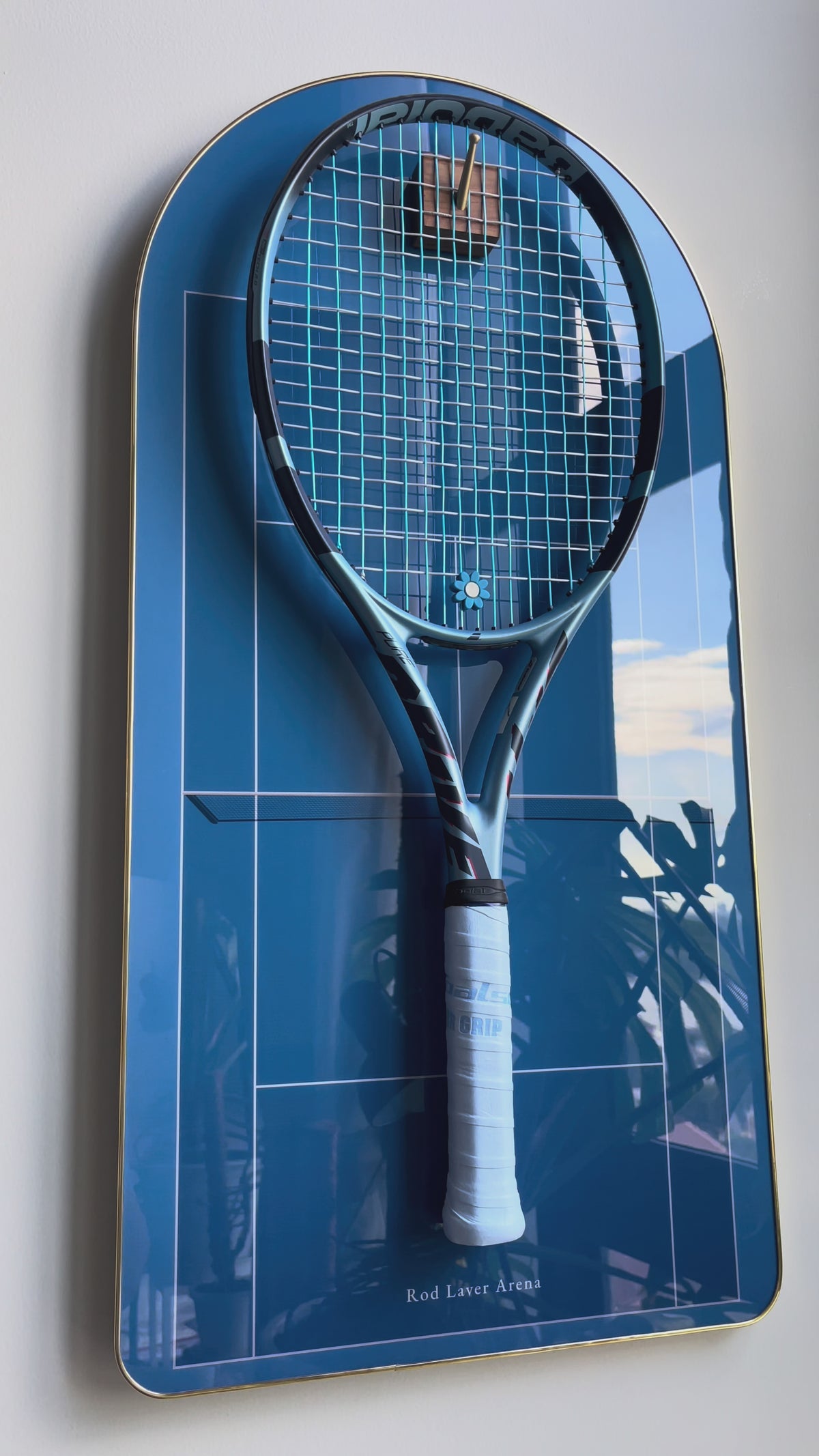 Premium Racket Display Frame Rod Laver Arena Edition (Excluding the racket)
