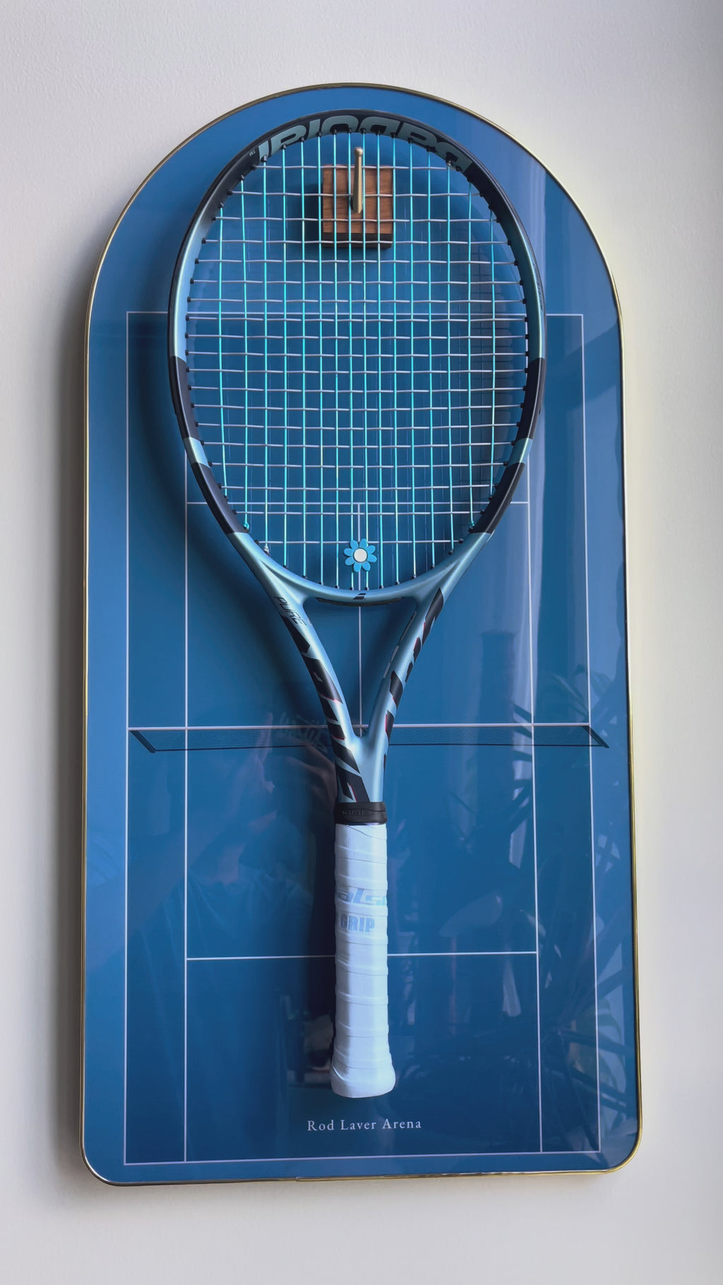 Premium Racket Display Frame Rod Laver Arena Edition (Excluding the racket)